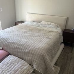 Free King Bed Frame (no Mattress) Pick Up Only 