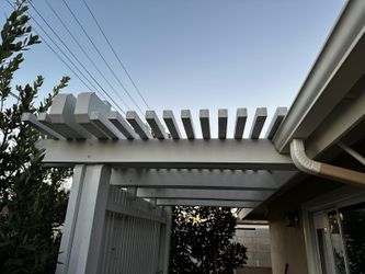 Aluminum patio