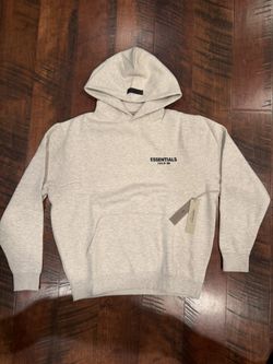 Light Oatmeal Essentials hoodie 