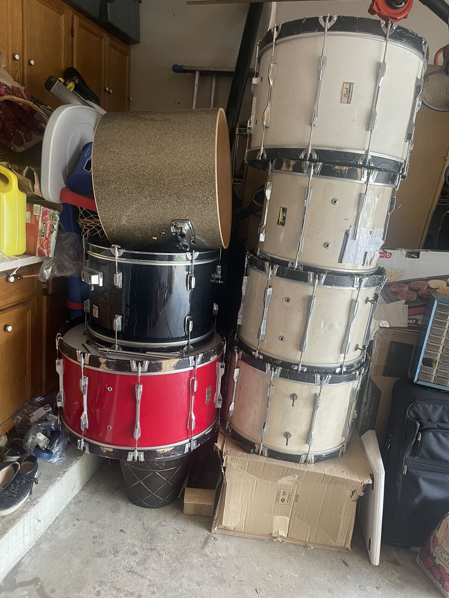 Maple Wood Floor Tom’s And Percussion . Solid Wood