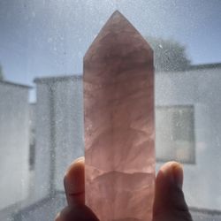 Rose Quartz Obelisk