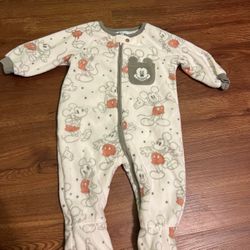 Disney baby Mickey Mouse soft onesie pijama
