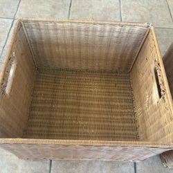 Large High Quality Woven Rattan Storage Basket