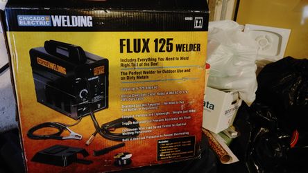 Chicago electric Flux 125 Welder Harbor Freight