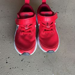 Red Nike Shoes size 12C