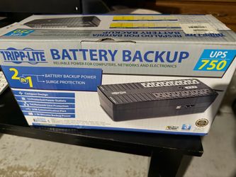 Trip lite battery backup UPS750