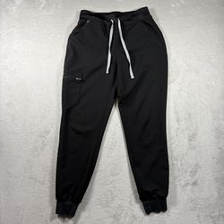 Figs Pants Womens S Black Zamora Jogger Scrub Technical Collection Medical #2015