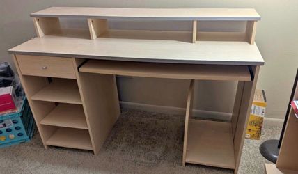 O’Sullivan furniture 3 tier computer desk with storage