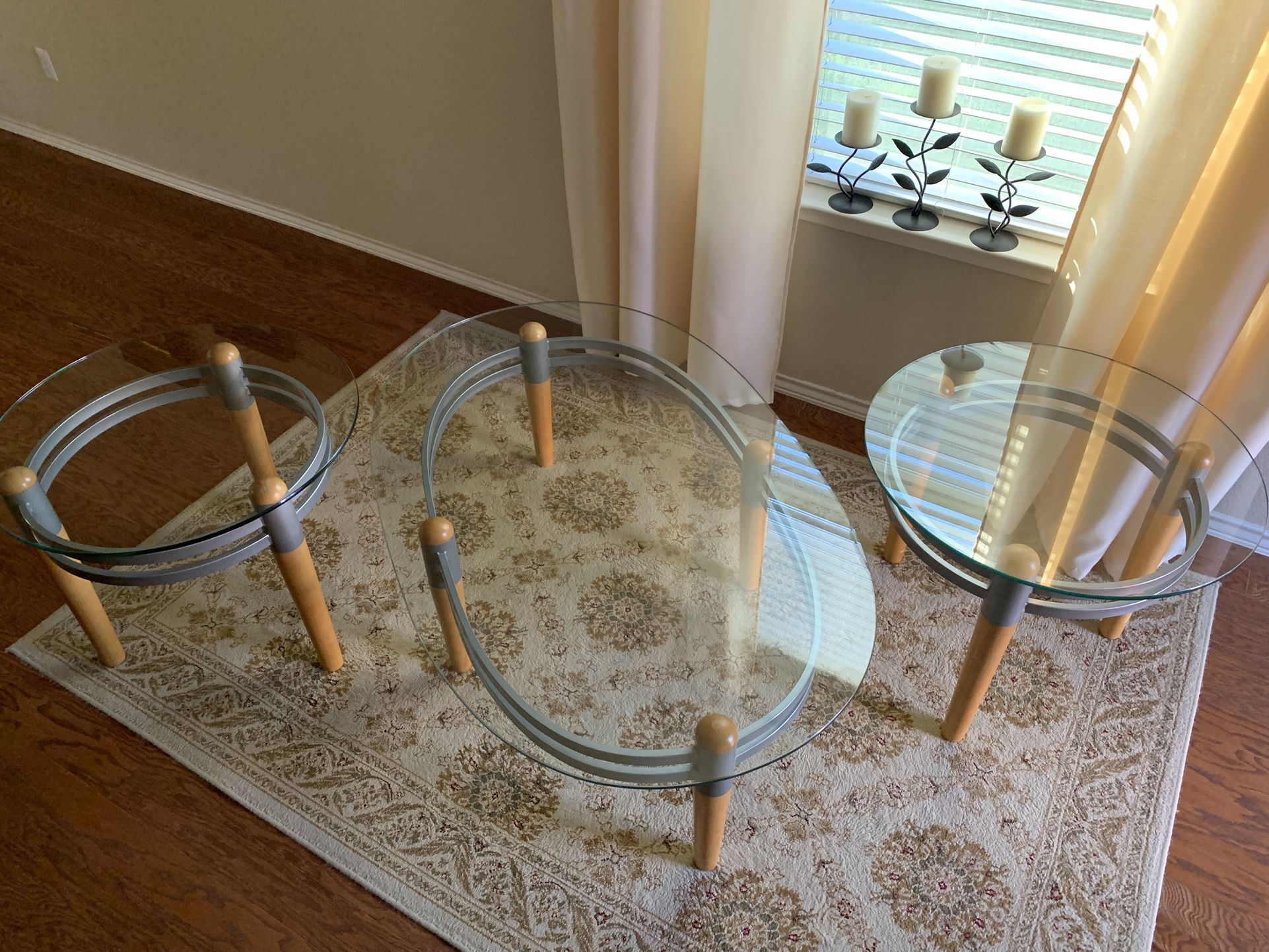Coffee Table And Two Side Tables