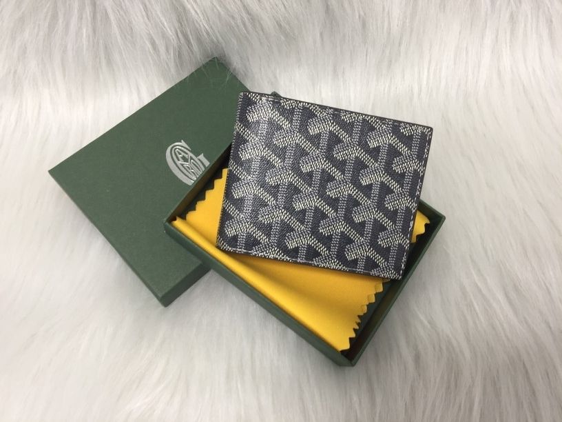 Goyard Victoire Wallet Grey