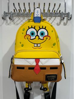 Loungefly Nickelodeon SpongeBob SquarePants Krusty Krab Fry Cook Mini Backpack