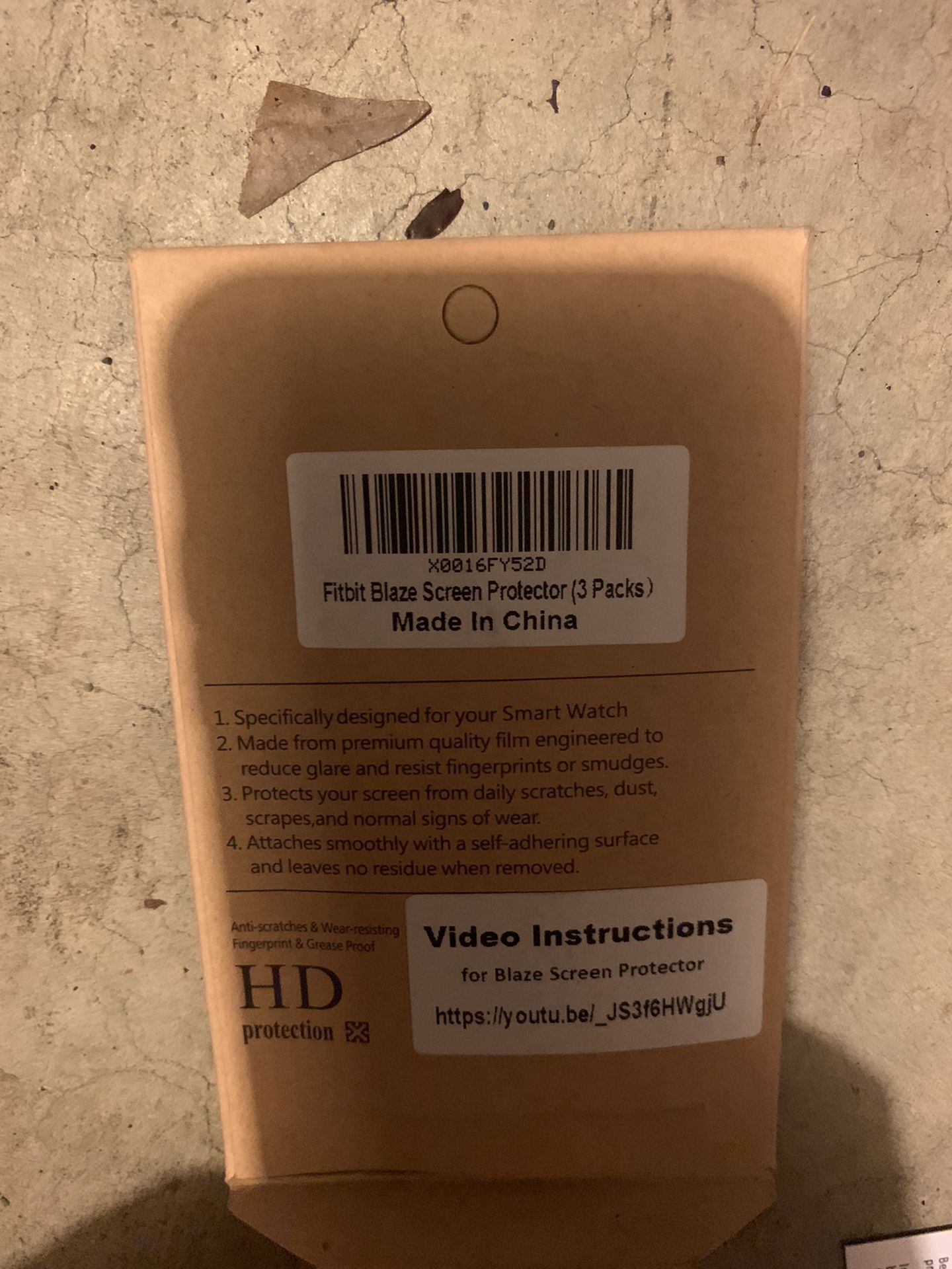 *New* Fitbit Blaze Screen Protector (qty = 2)