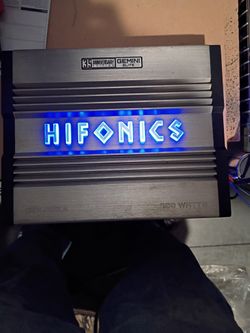 hifonics 4 channel amplifier 