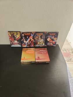 Naruto and Slayers DVD Collection