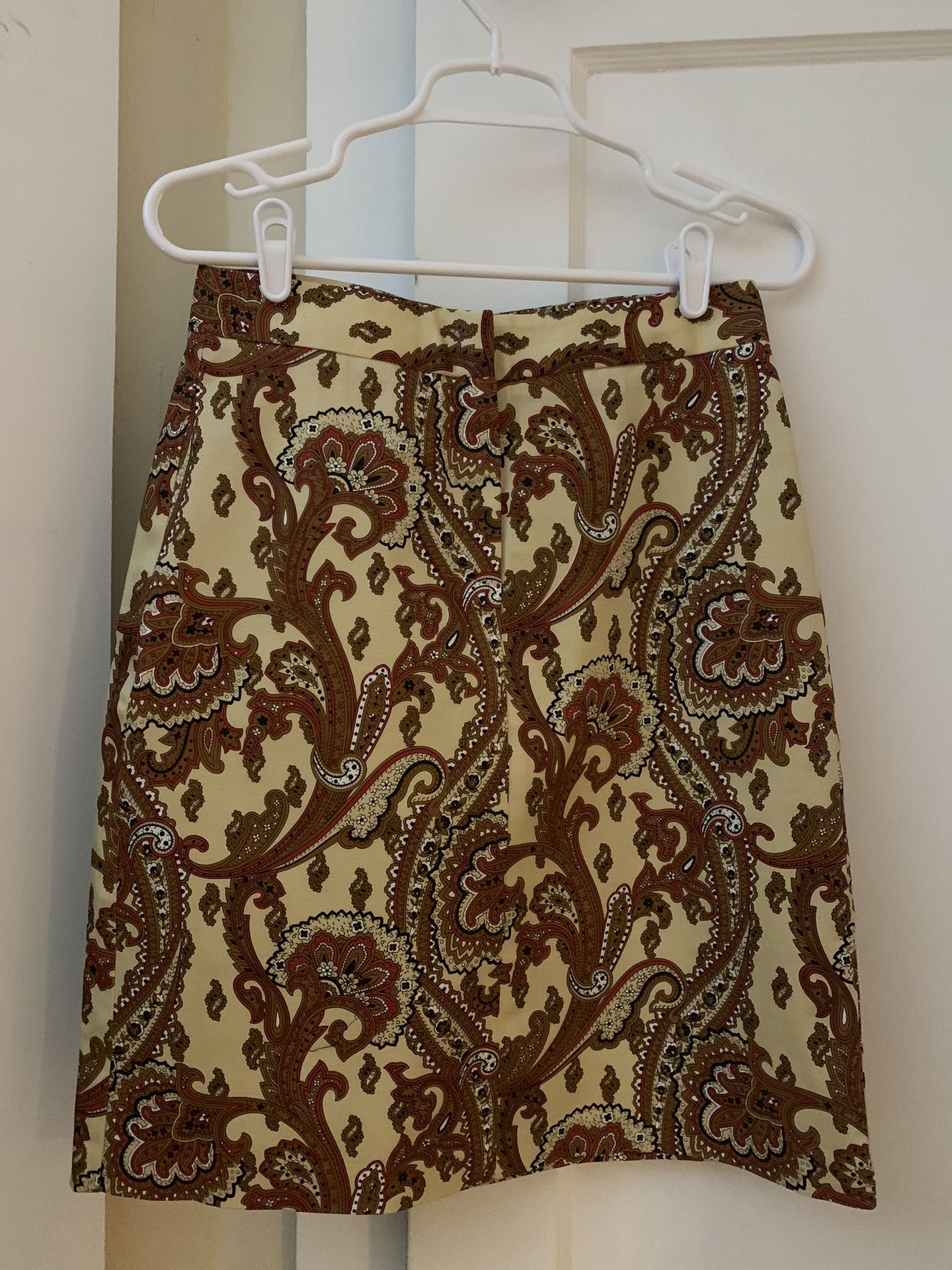 Paisley Pencil Skirt by Kenneth Cole