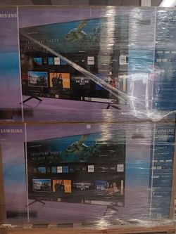 70" screen led smart 4k ultra HDTV Samsung crystal.  1 year warranty