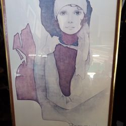 Vintage Frame Picture Rosamond