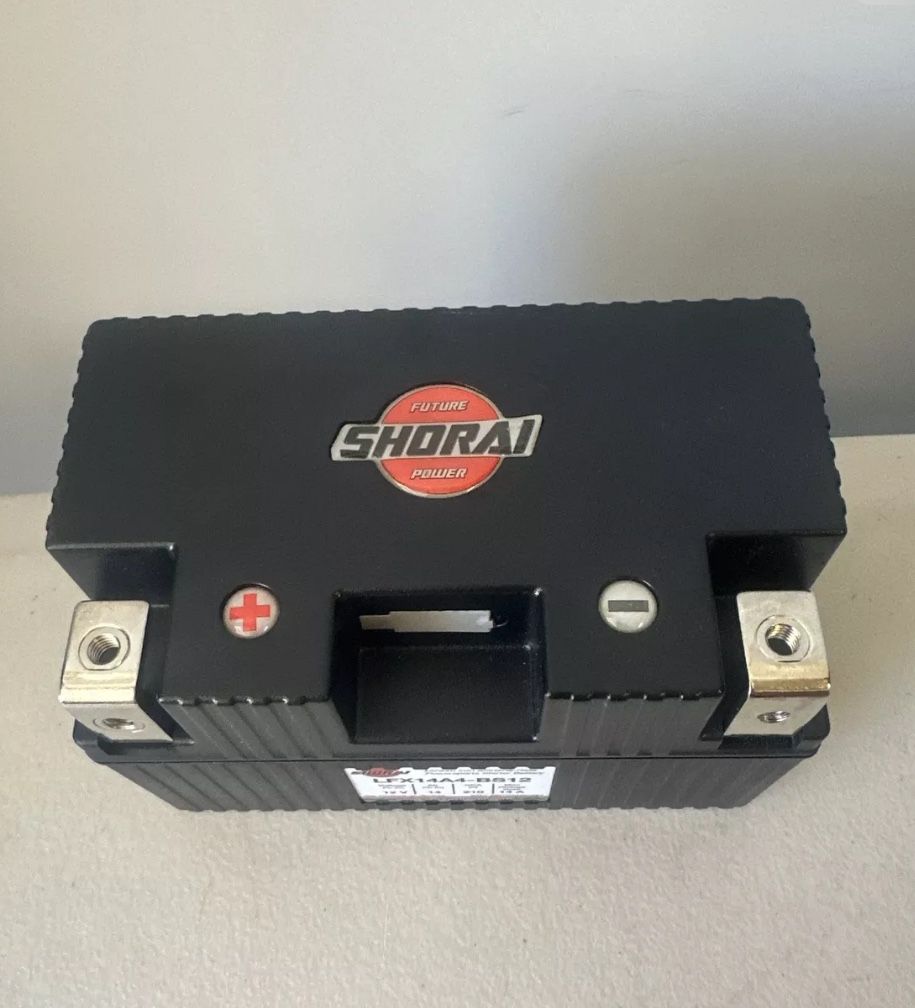 Shorai LFX14A4-BS12 Light Weight Lithium eXtrene Powersports Starter Battery