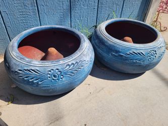 Pair of BlueGarden Planters