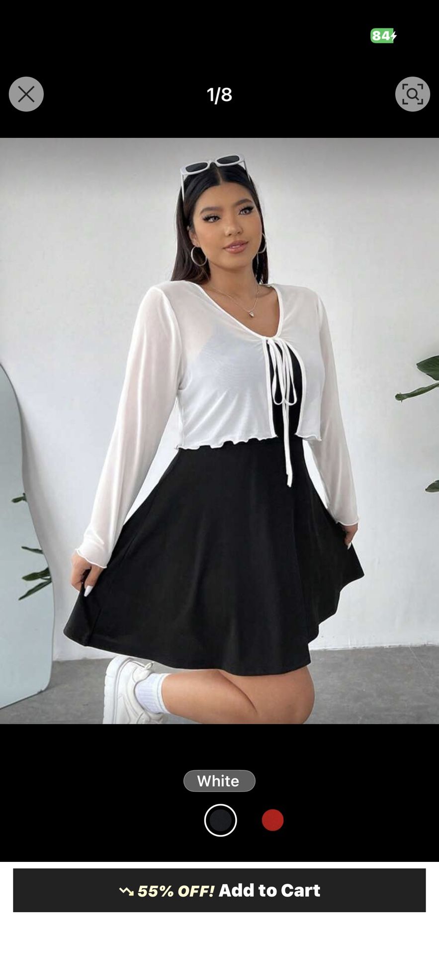 2 Pc Dress, Size 1XL