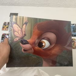 Disney Fine Art “ Treasures On Canvas “ Bambi 