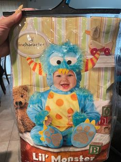 18/24 month little monster costume can fit up to 2T