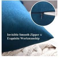 Brand New Pack of 4 Decorative Outdoor Solid Waterproof Throw Pillow Covers