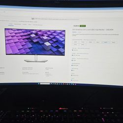 38" Dell Curved USB-C Monitor