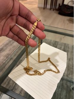 30inch gold pated chain