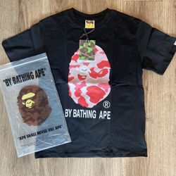 Pink Bape T Shirt