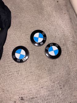 BMW Roundel Emblem Badges Set of 3