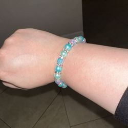 Hand-Made Beautiful Glass Bead Bracelets - New 