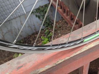 Highland 700c Bicycle Wheels with 7 Speed Freewheel