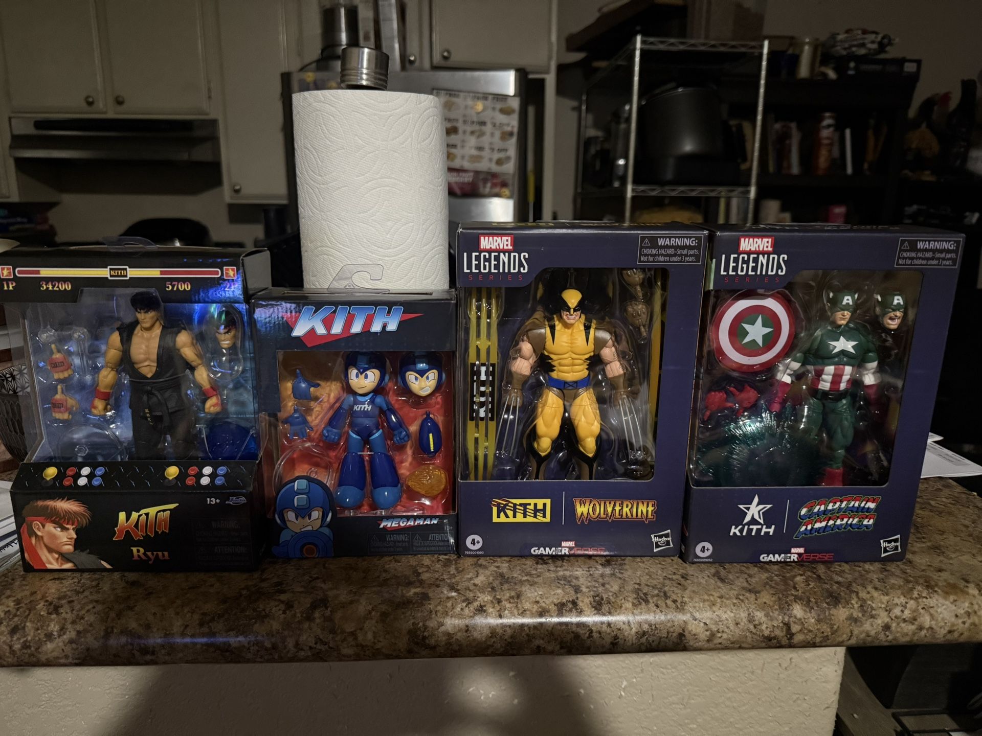 Kith Marvel vs. Capcom Mega Man Ryu Wolverine Captain America 