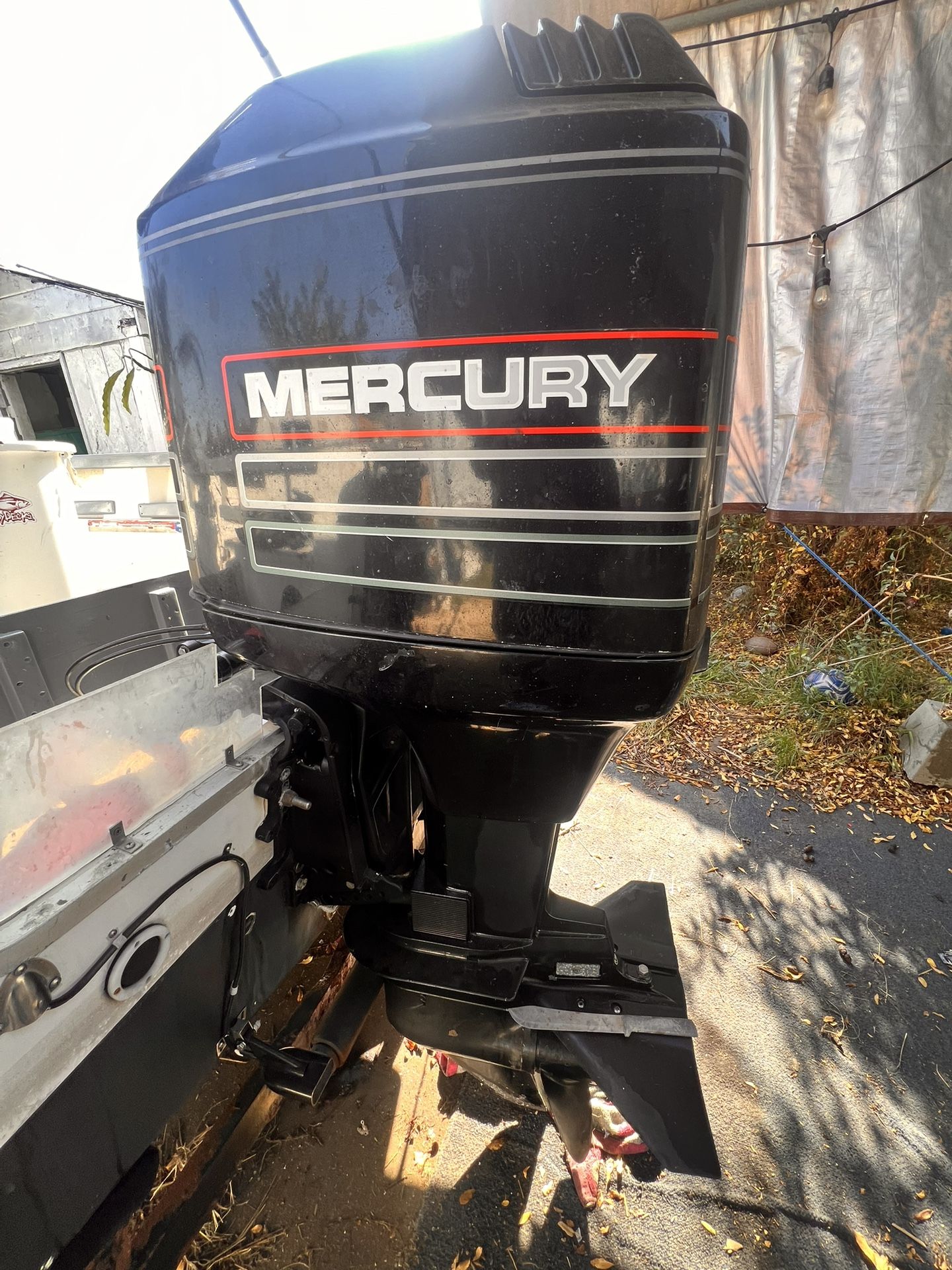 115 Mercury 2 Stroke Outboard Motor 