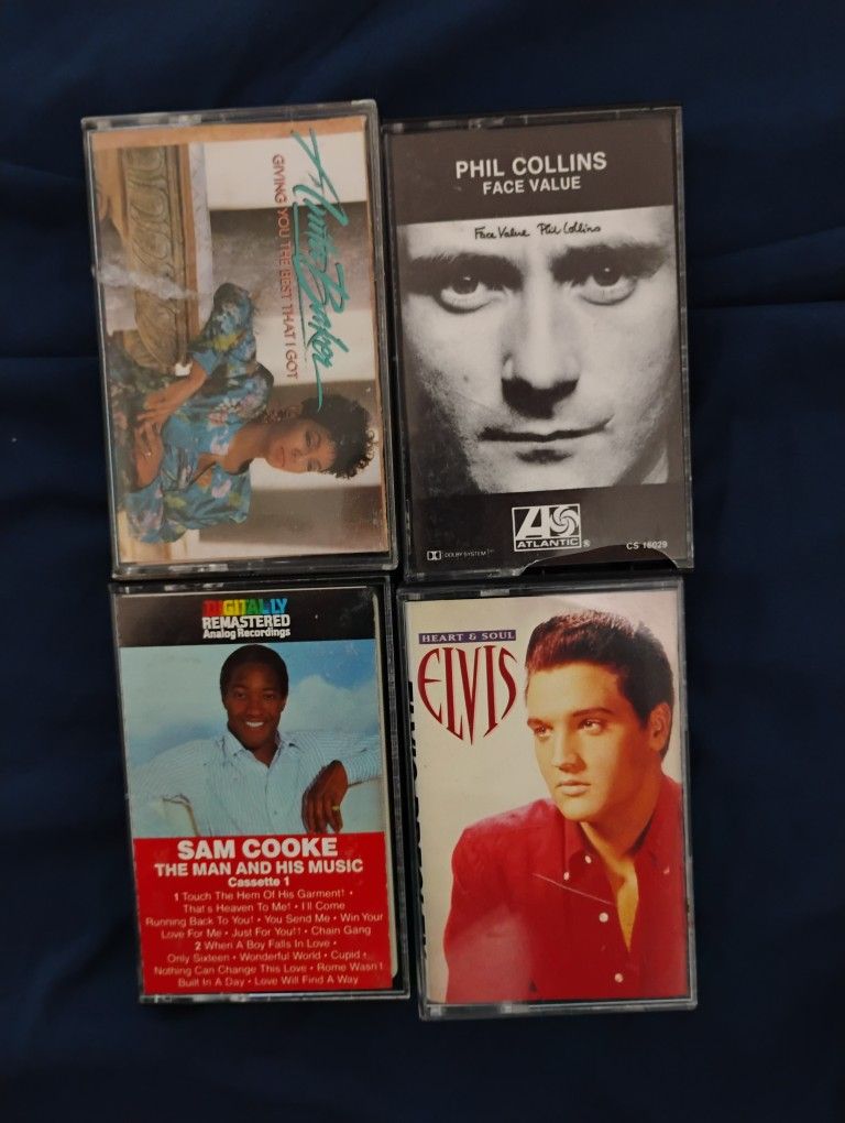 Lot Of 4 Cassette Tapes