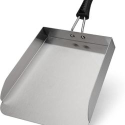 Stanbroil Stainless Steel Griddle Mover Smash Burger Food Shovel Grill Spatula Great for Stir Fry and Move Food, 13"