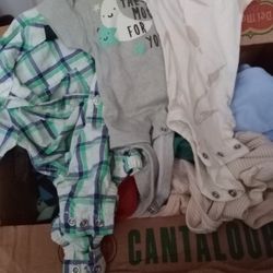 Mostly Boys Clothes Preemie-3 Months