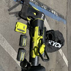 Ryobi 40v Hp Brushless Blower vac Kit Only Asking $350 (financing Available) 