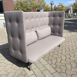 Poppin Qt Privacy Chair Sofa