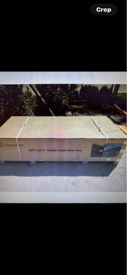 New Double Garage Metal Shed $2650