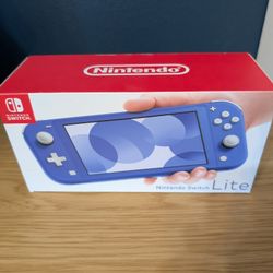 Brand New Sealed Nintendo Switch Lite Blue 