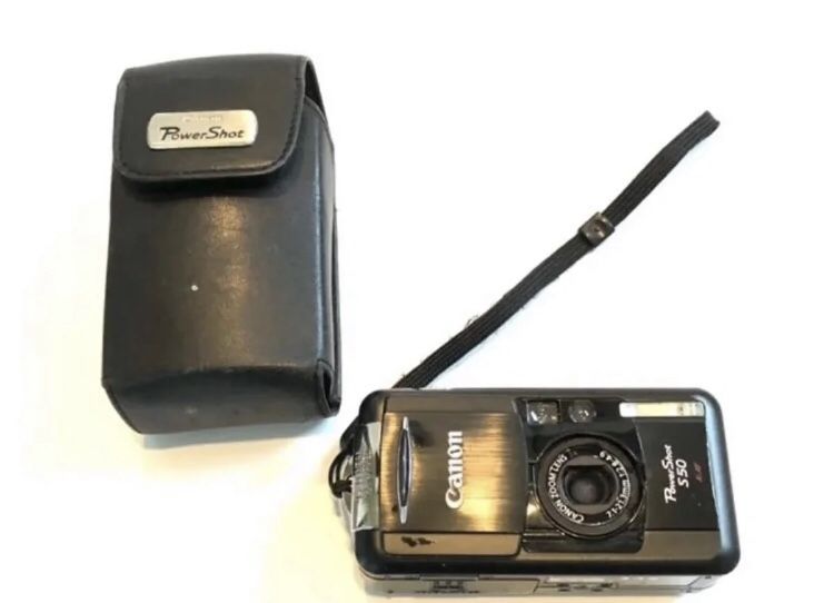 Canon Powershot S50 camera
