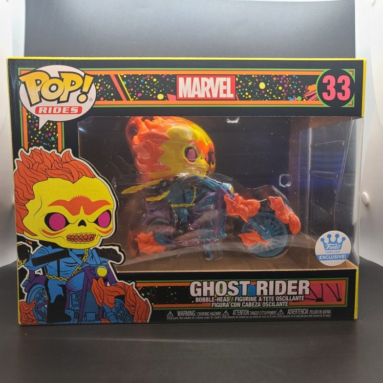 Funko Pop! Ghost Rider Blacklight