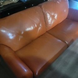 Leather Couch