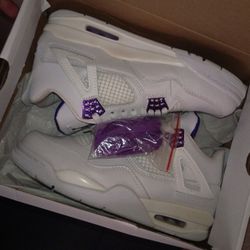 Jordan 4 Purple Metallics 
