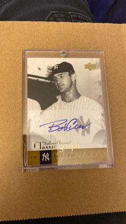 Bob Cerv Upper Deck Yankees Classics Autograph Card