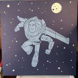 Pixar Toy Story Buzz Lightyear 24x24 Canvas