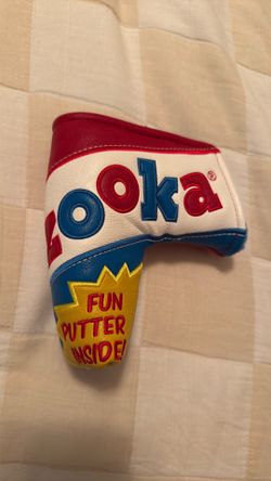 Bazooka Gum putter blade cover