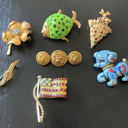 Vintage Brooch and Pin Collection - All for ONLY $25